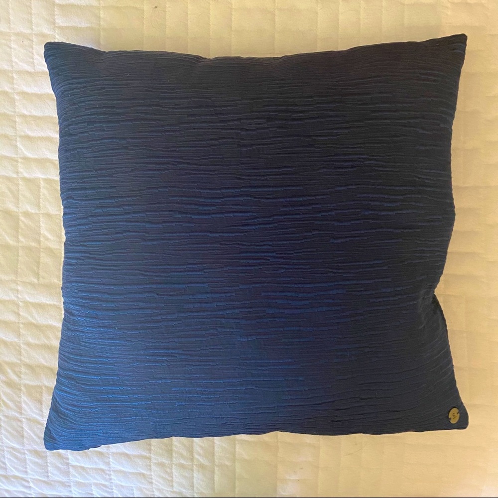 West Elm Navy Throw Pillow